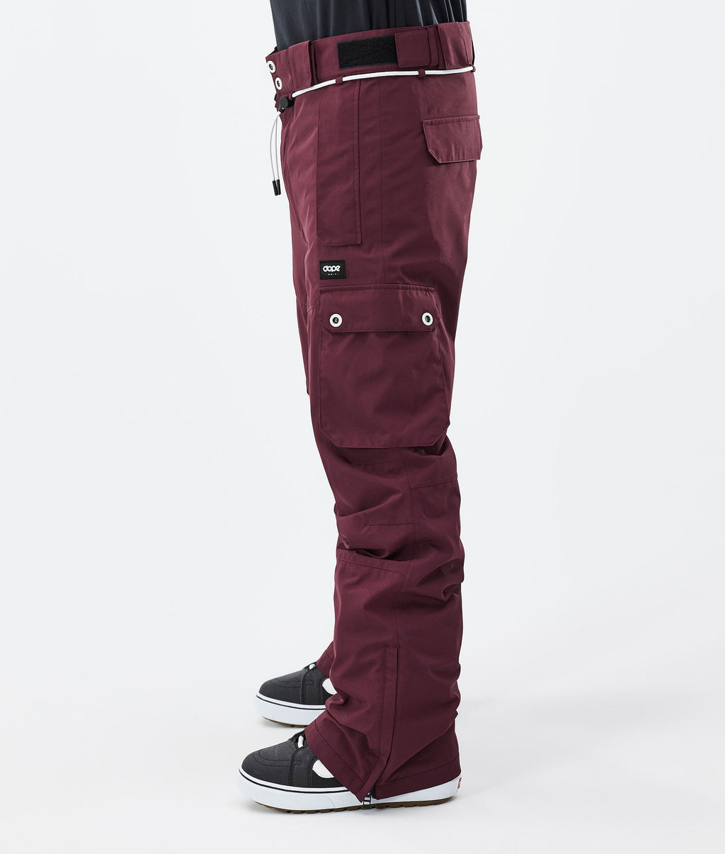 Snowboard Pants For Men Burgundy