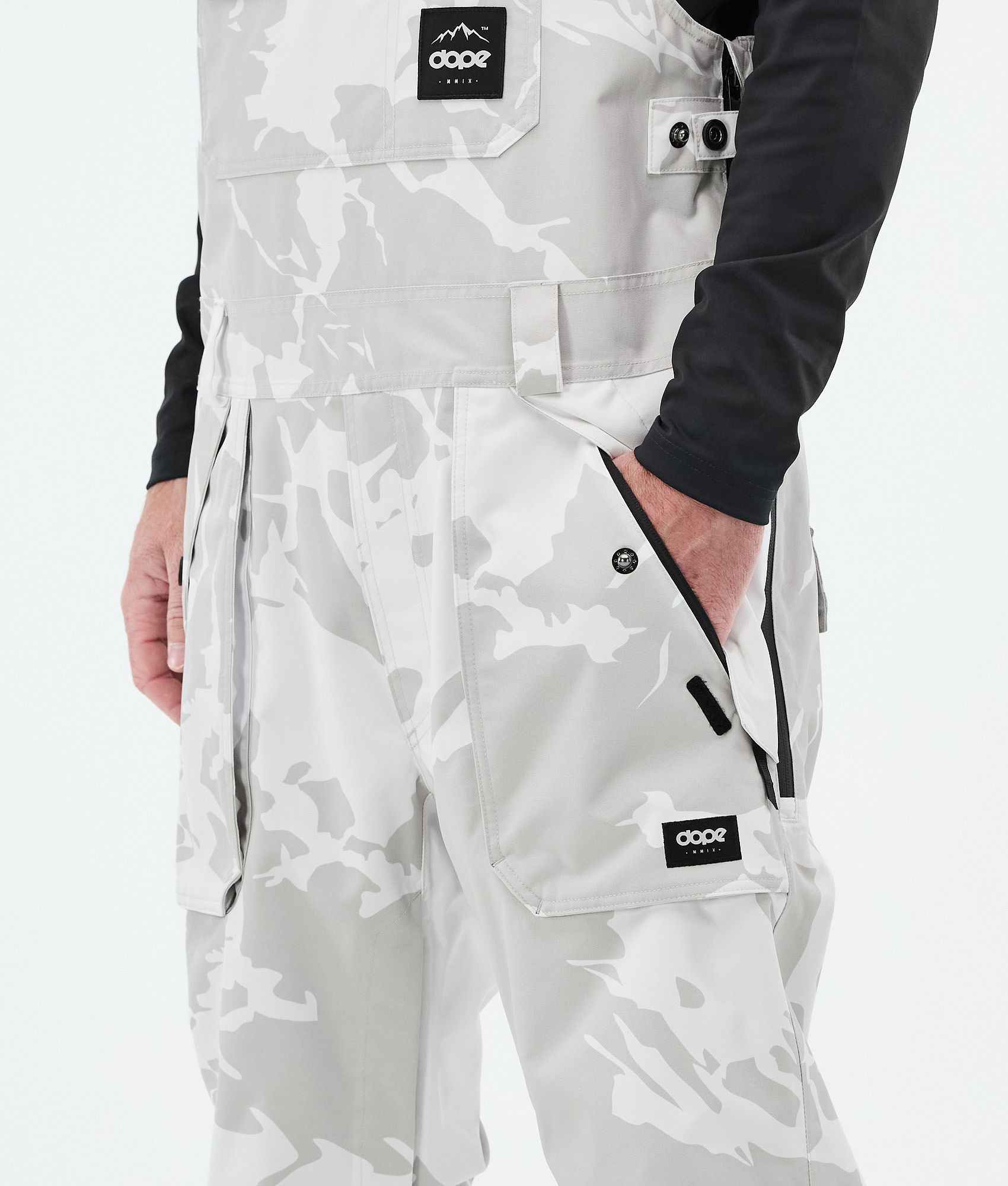 Snowboard Pants For Men Grey Camo