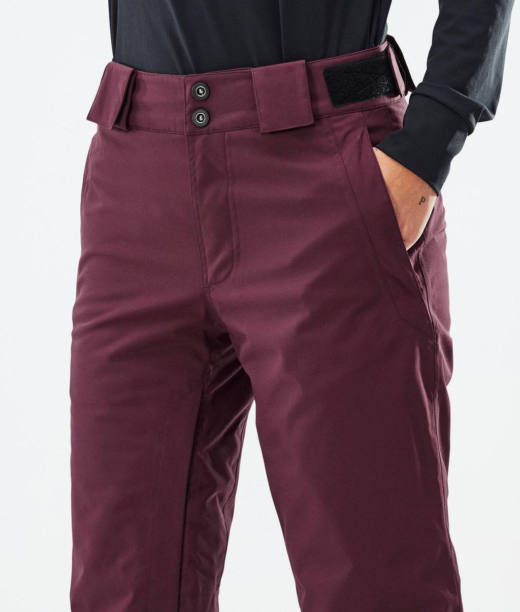 Snowboard Pants For Women Burgundy