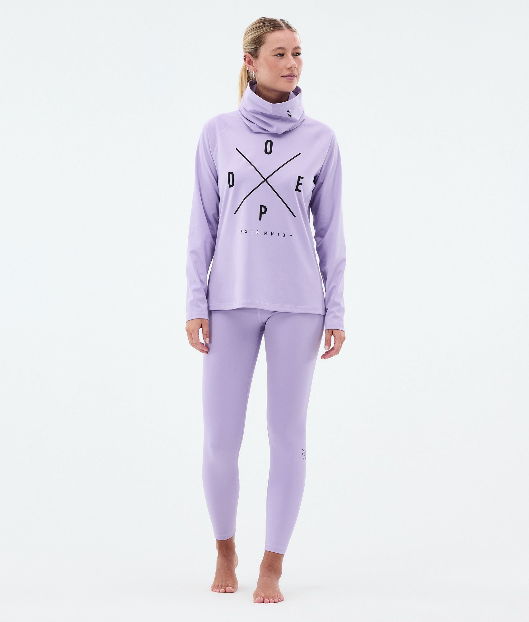 Base Layer Pant For Women 2X-Up Faded Violet