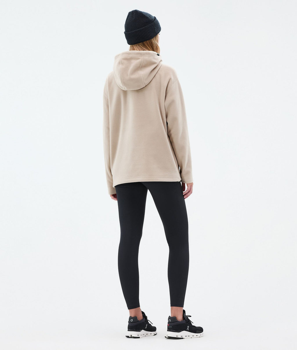 Fleece Hoodie For Women Sand