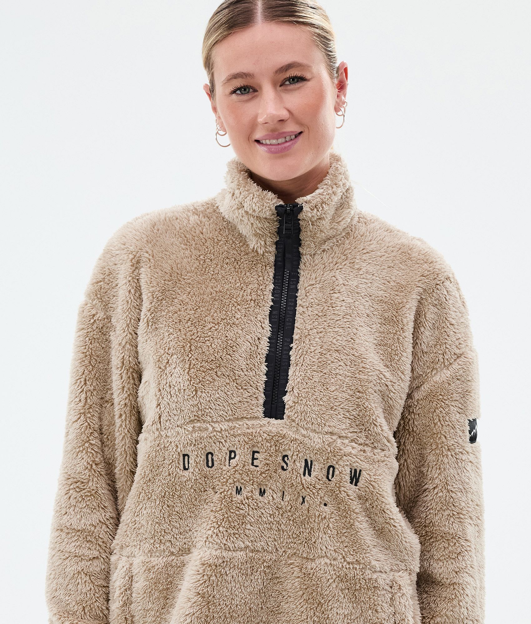 Fleece Sweater For Women Sand
