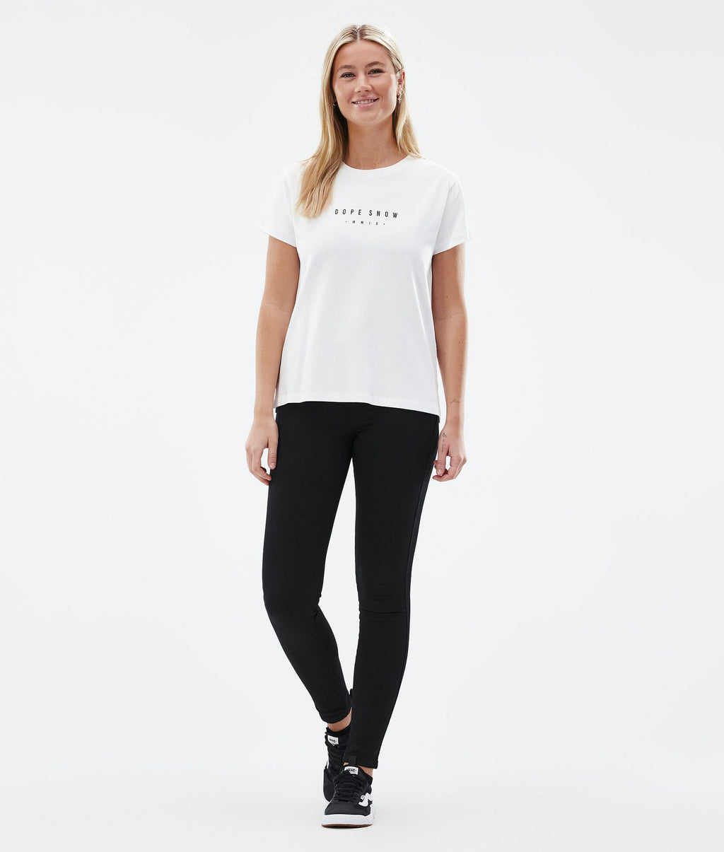 T-shirt Women Silhouette White