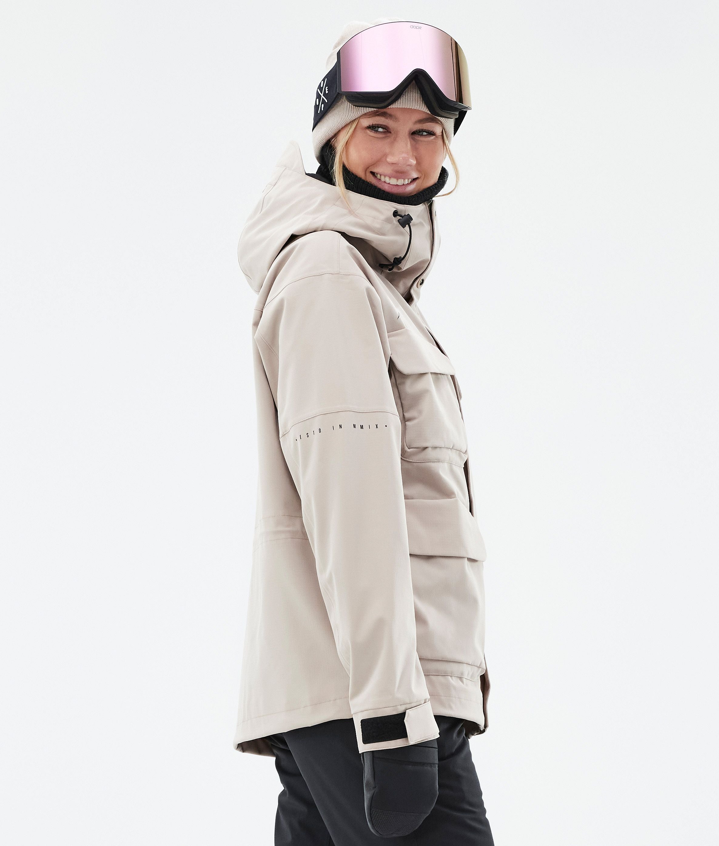 Snowboard Jacket For Women Sand