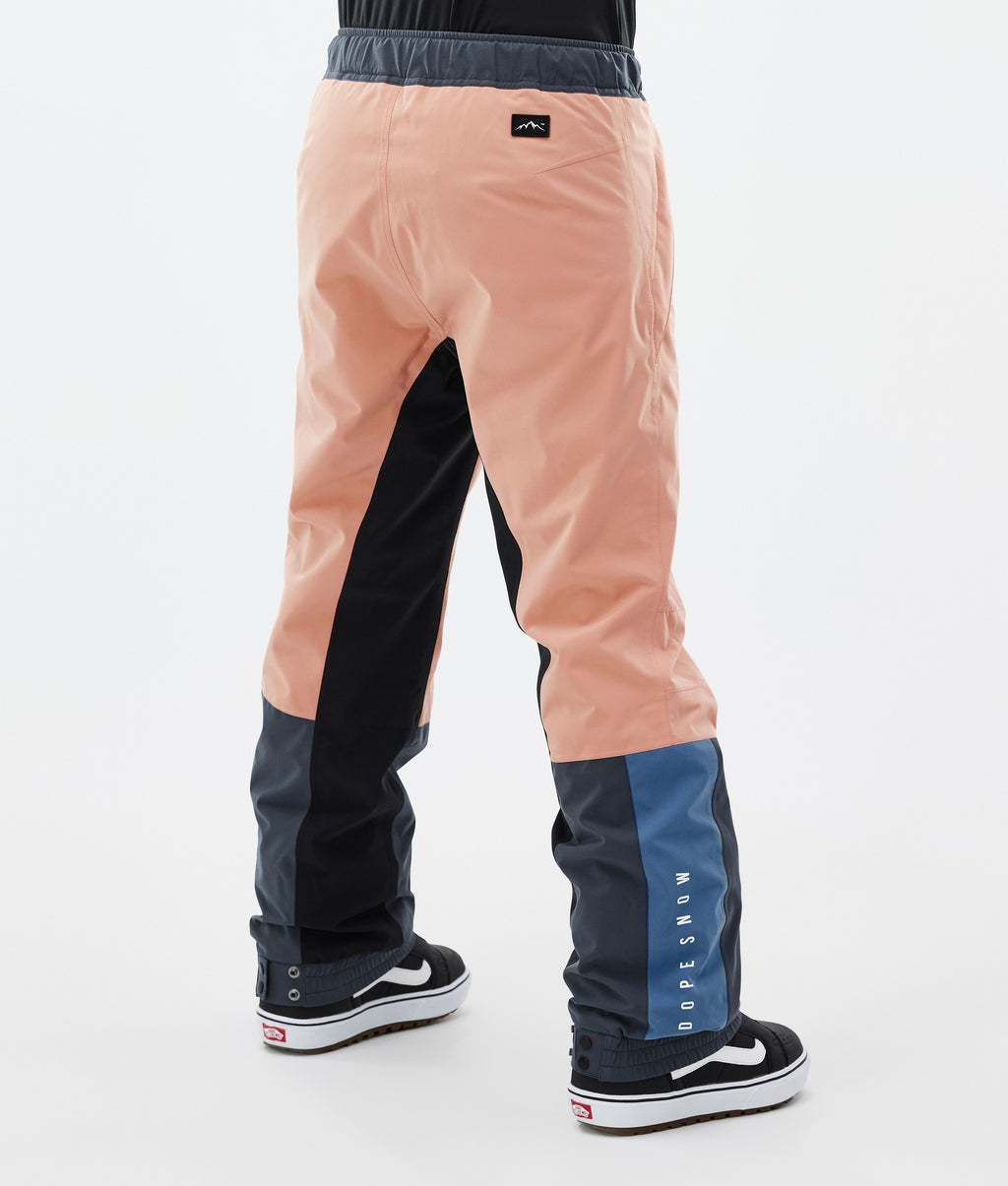 Snowboard Pants For Women Faded Peach/Blue Steel/Black/Metal Blue