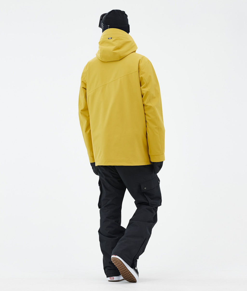 Snowboard Jacket For Men Yellow
