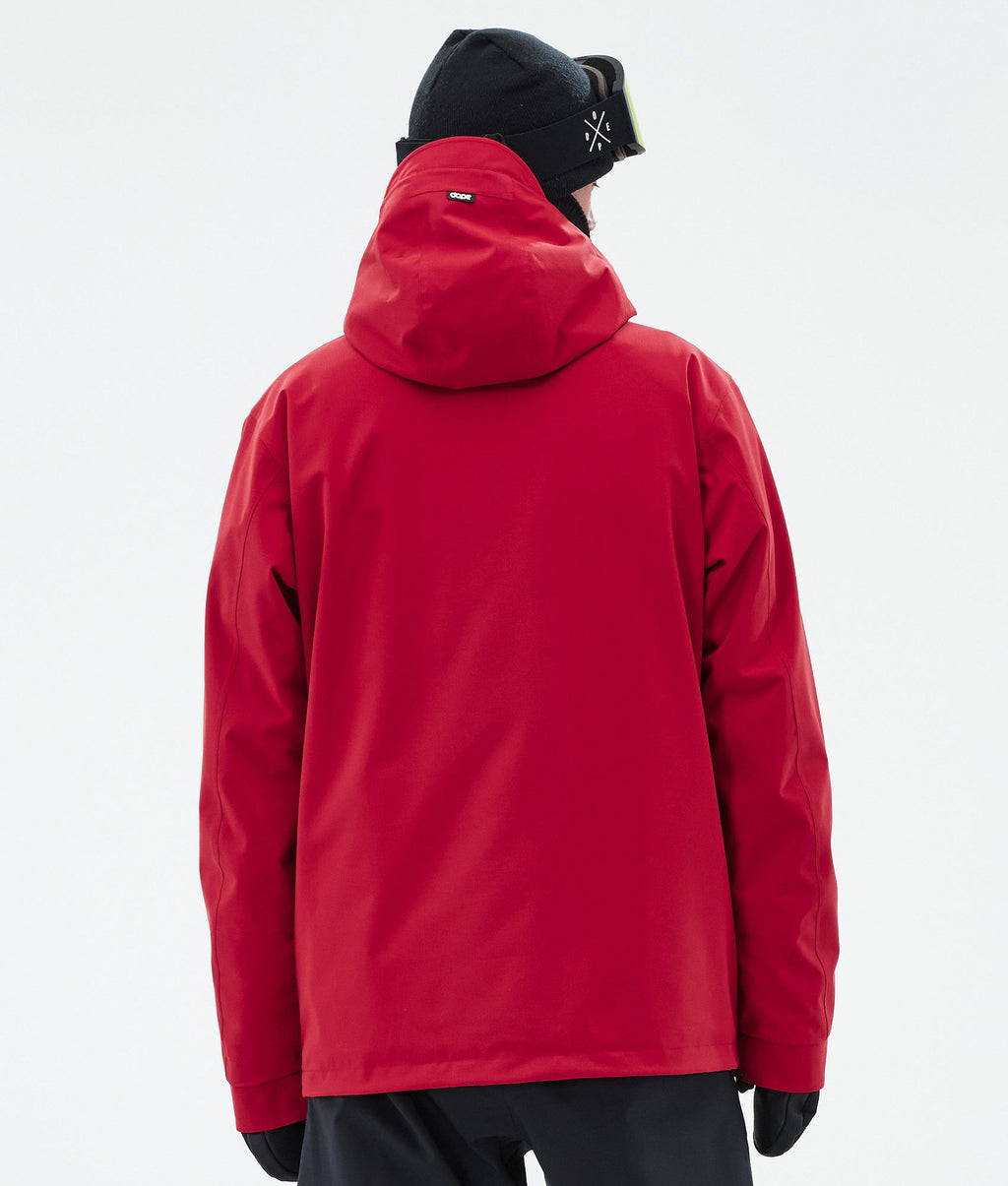 Snowboard Jacket For Men Deep Red