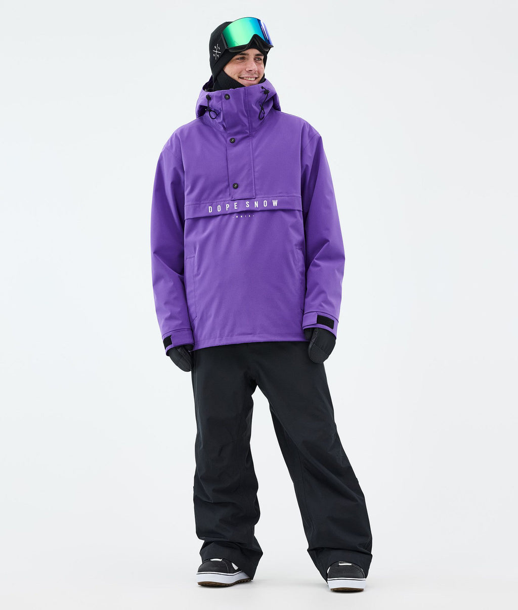 Snowboard Jacket For Men Vivid Purple