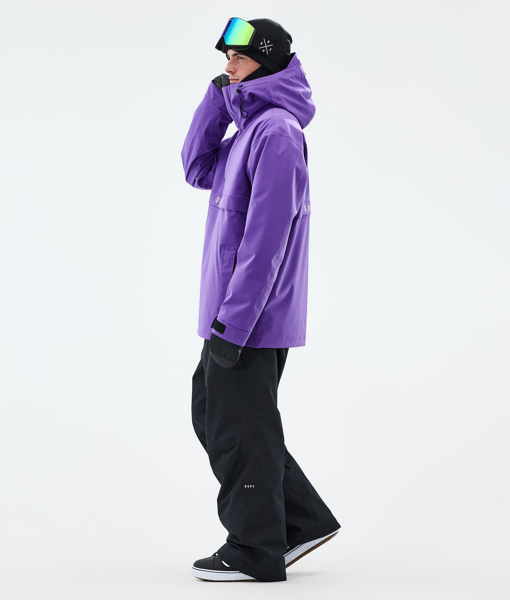 Snowboard Jacket For Men Vivid Purple