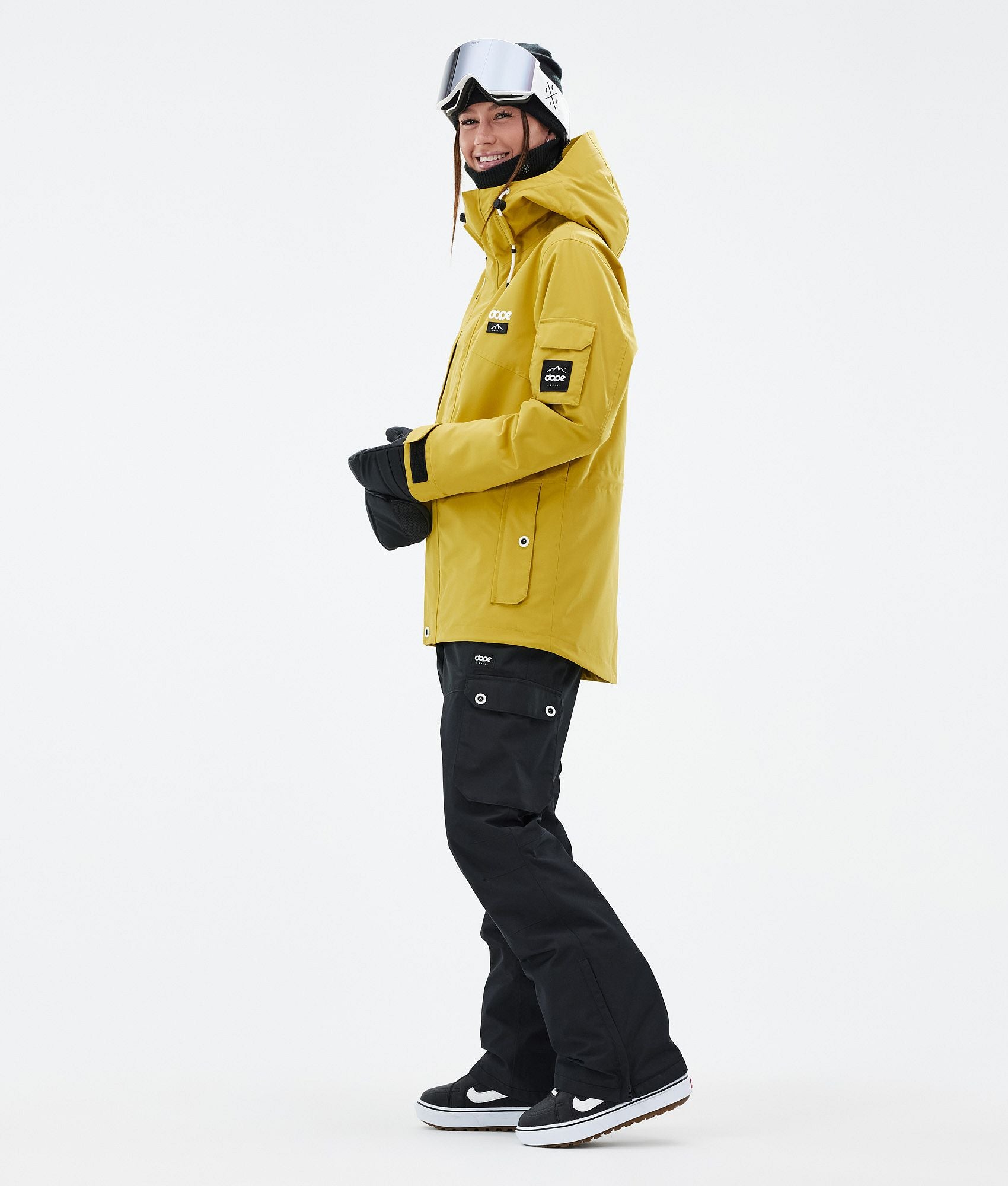 Snowboard Jacket For Women Yellow