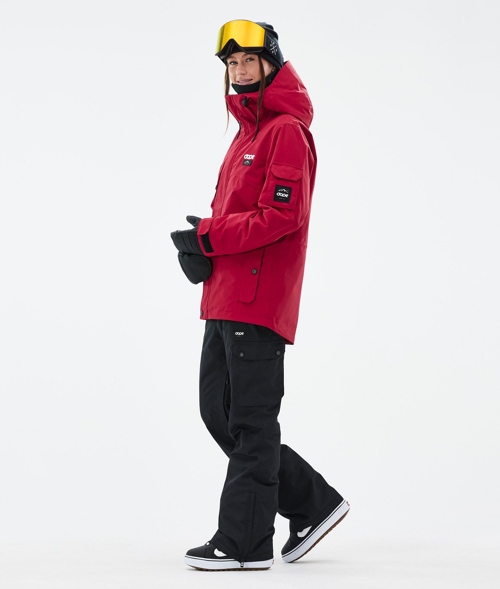 Snowboard Jacket For Women Deep Red