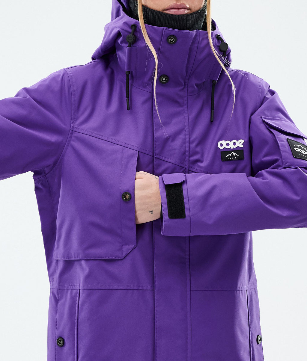 Snowboard Jacket For Women Vivid Purple