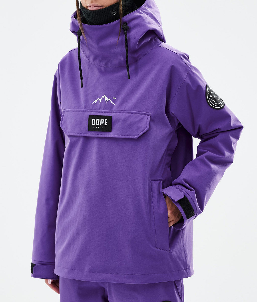 Snowboard Jacket For Women Vivid Purple