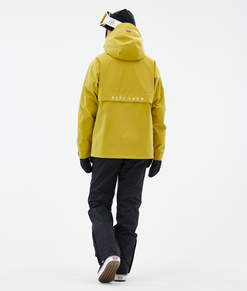 Snowboard Jacket For Women Yellow