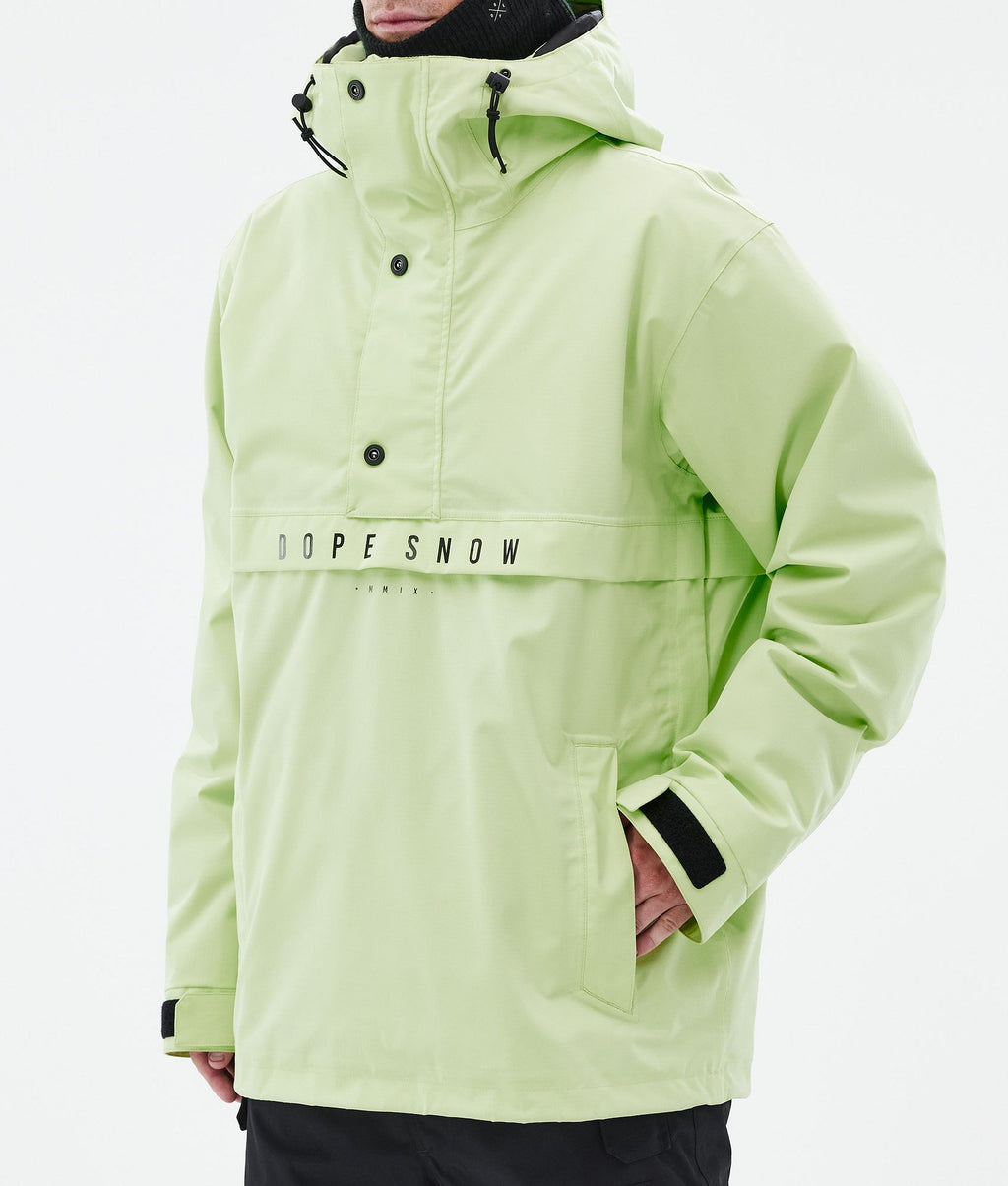 Snowboard Jacket For Men Faded Neon