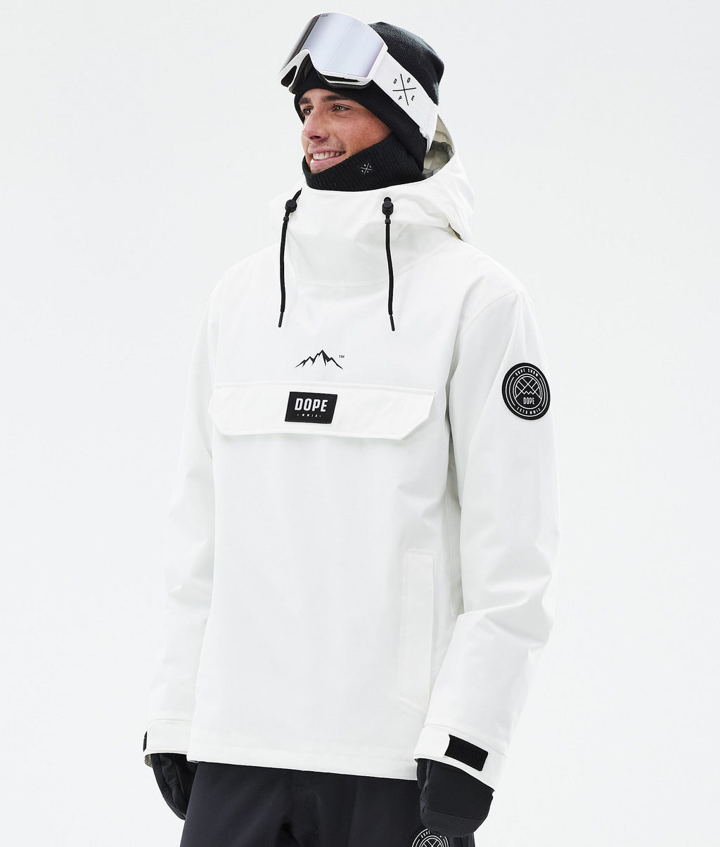 Snowboard Jacket For Men Whitish