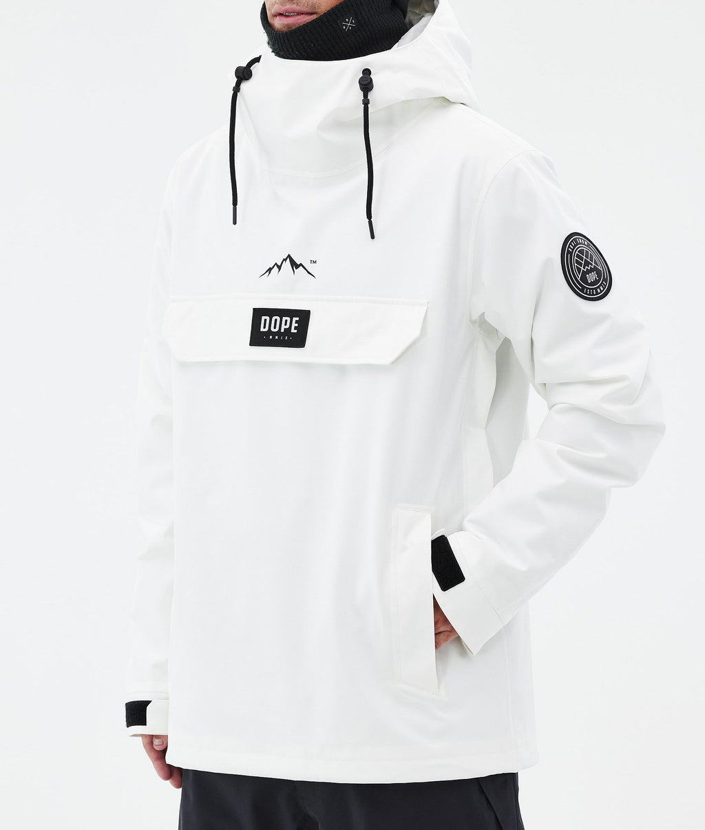 Snowboard Jacket For Men Whitish