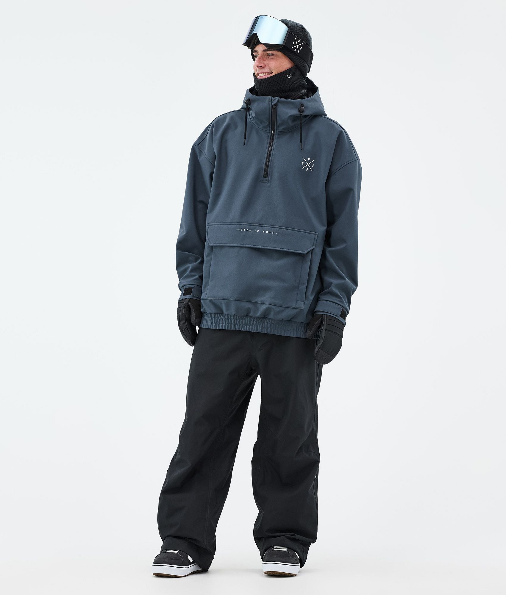 Snowboard Jacket For Men Metal Blue