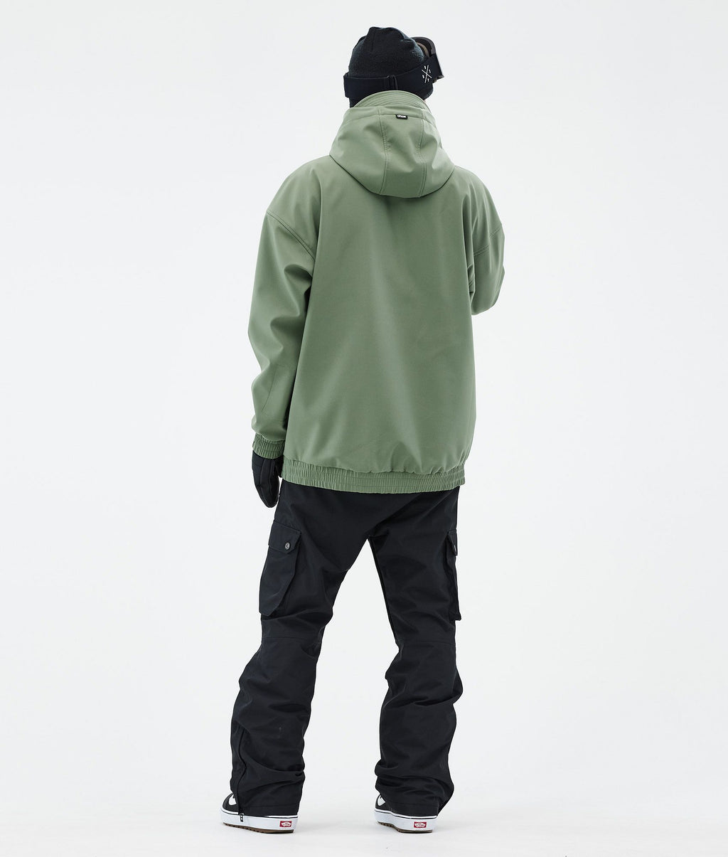 Snowboard Jacket For Men Moss Green