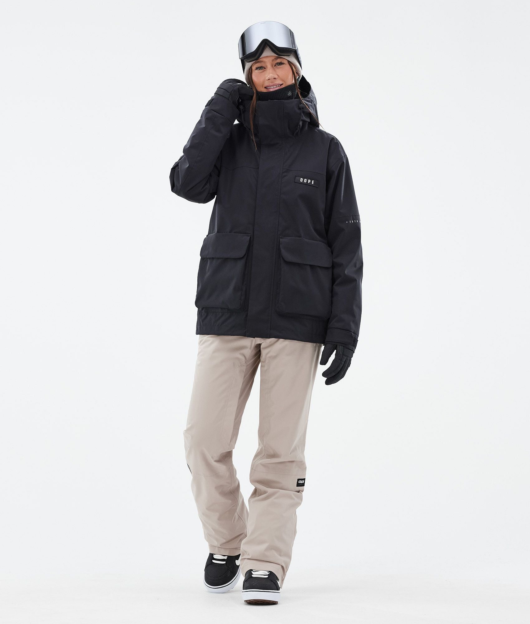 Snowboard Jacket For Women Black