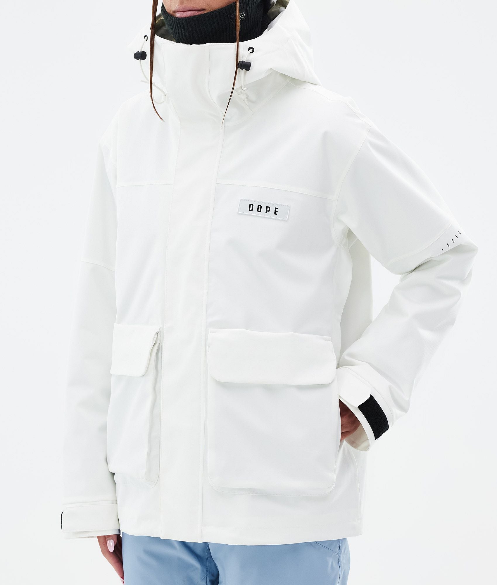 Snowboard Jacket For Women Whitish