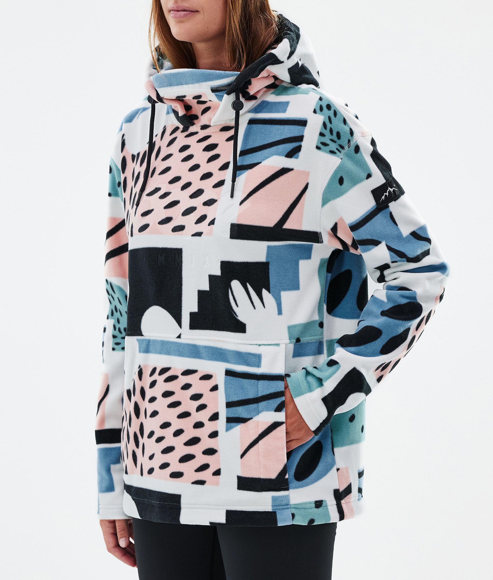 Fleece Hoodie For Women Melon