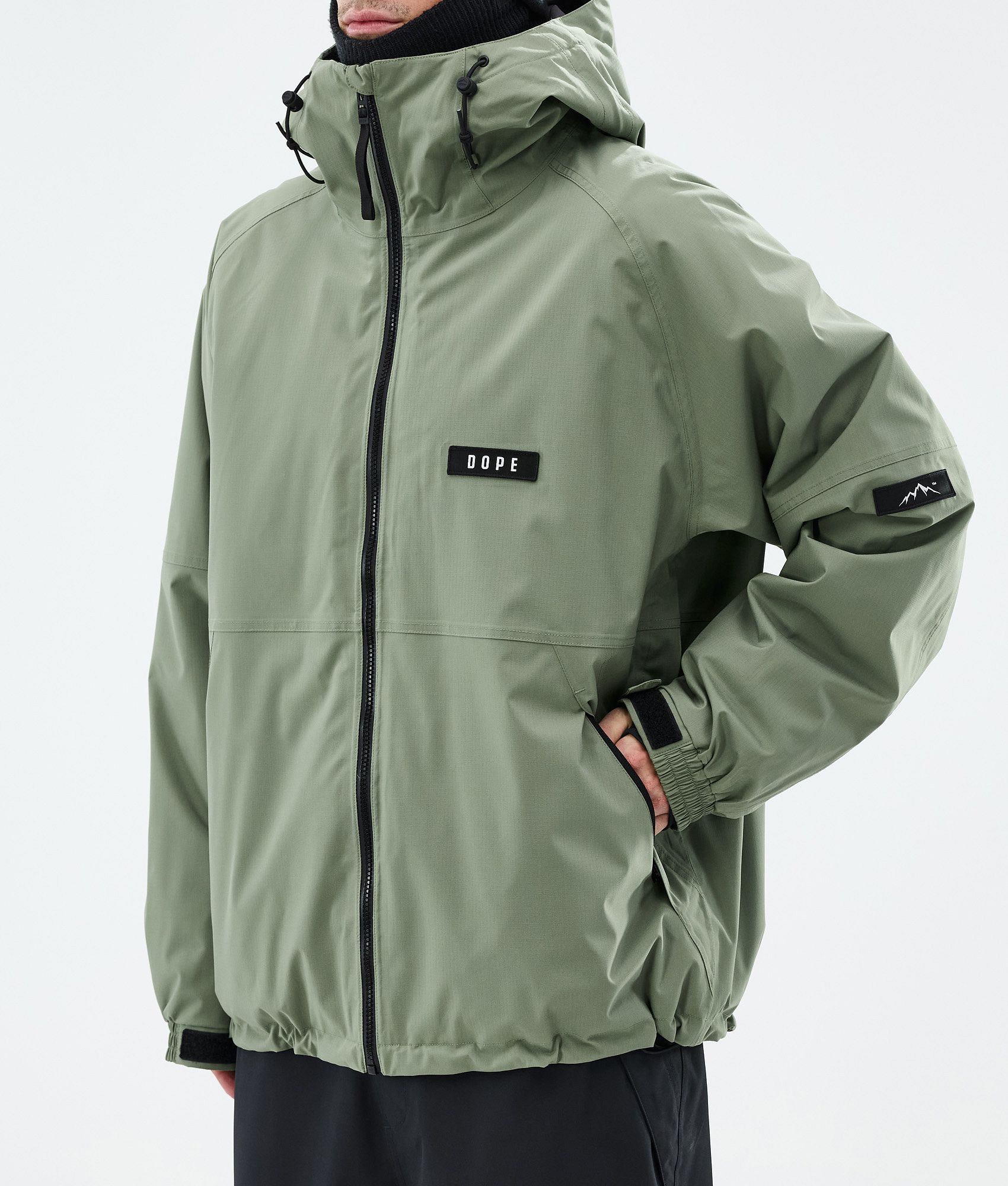 Snowboard Jacket For Men Moss Green
