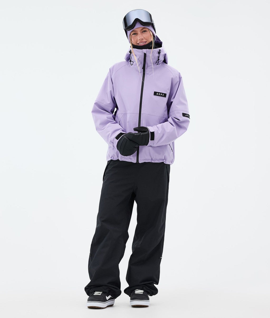 Snowboard Jacket For Women Faded Violet