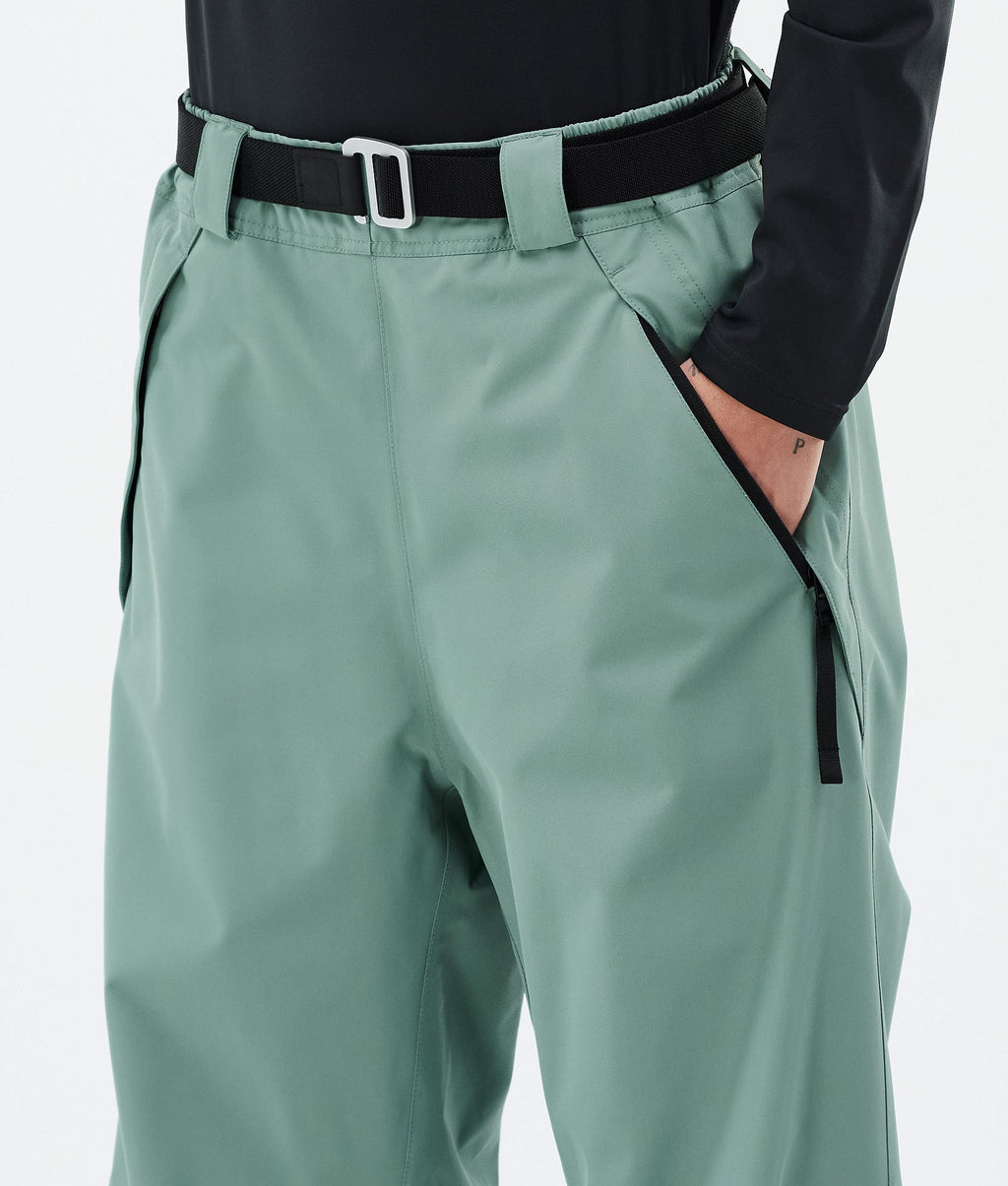 Snowboard Pants For Women Faded Green