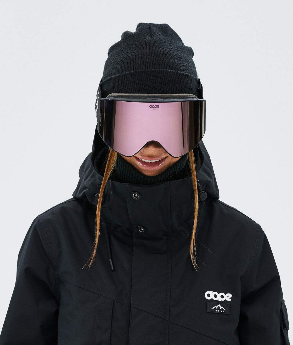 Ski Goggles Black/Champagne Mirror