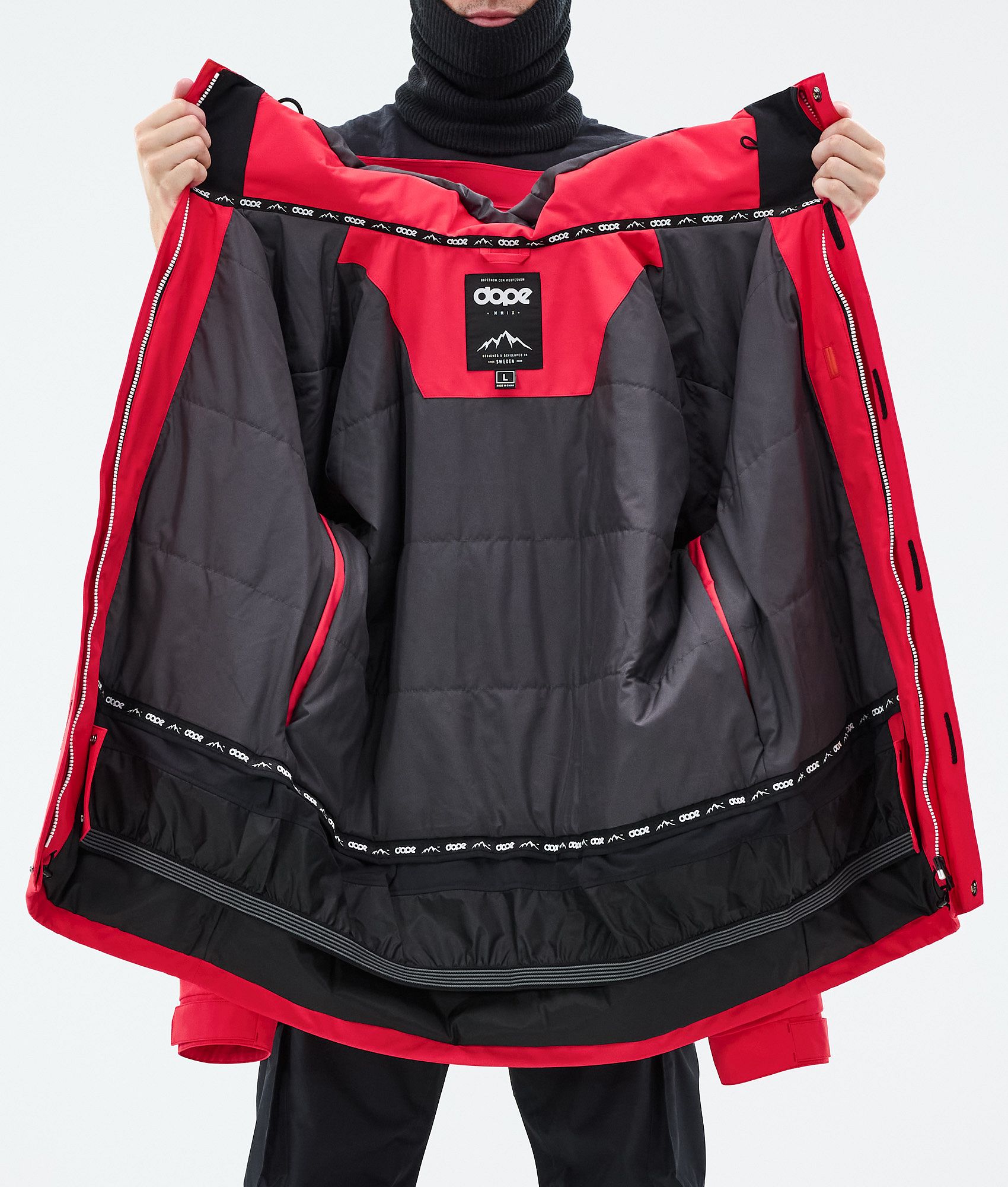 Snowboard Jacket For Men Red