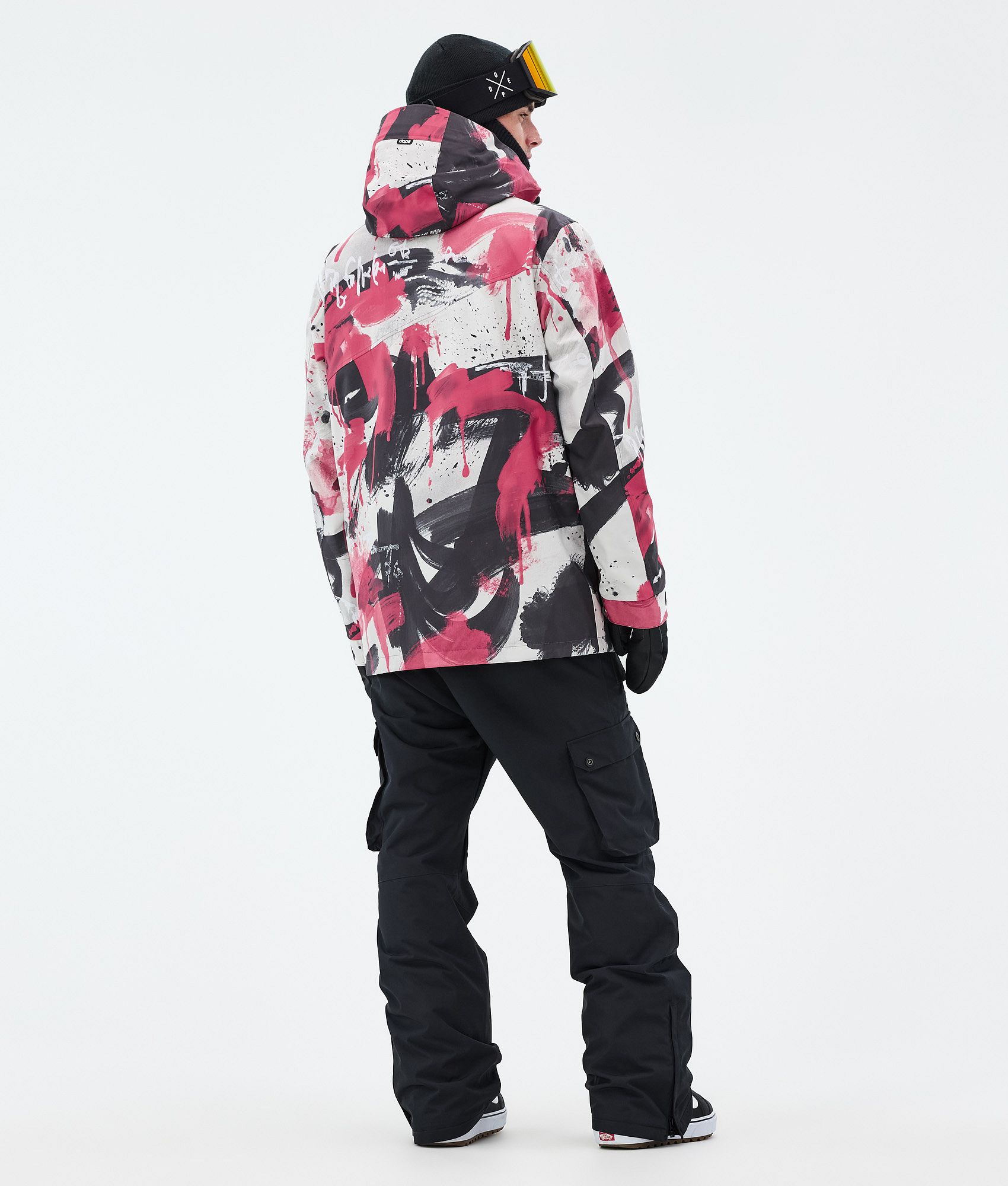 Snowboard Jacket For Men Doodle