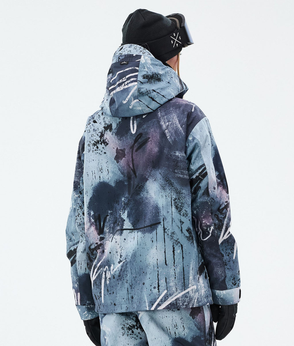 Snowboard Jacket For Women Punk Blue