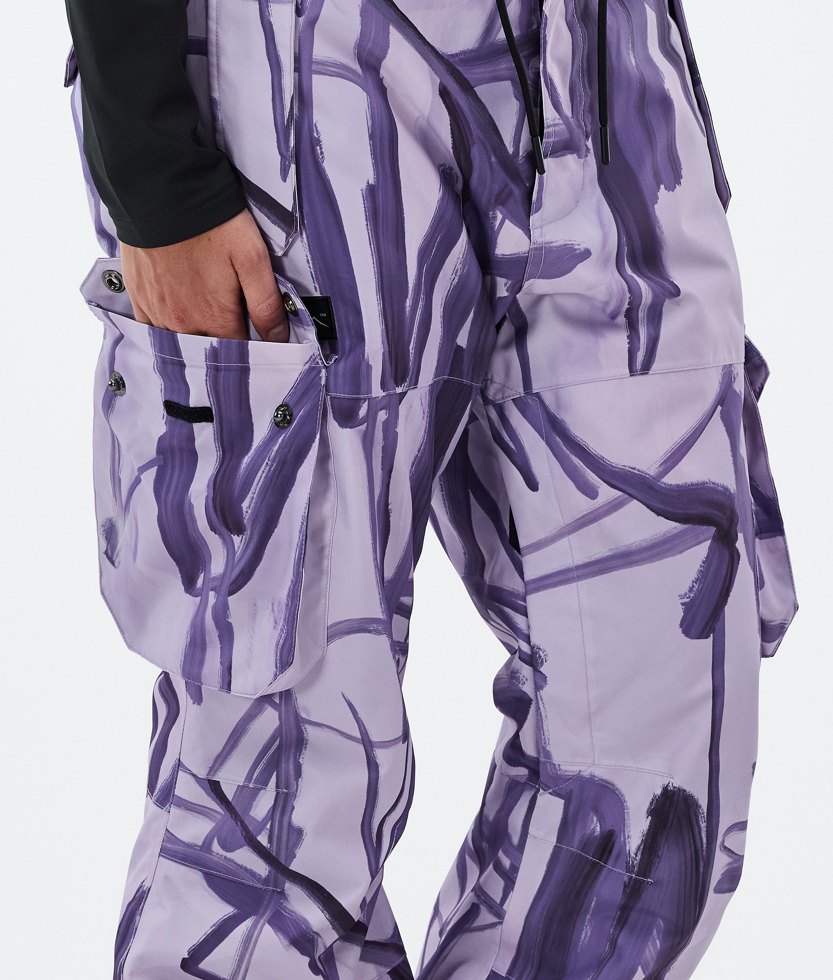 Snowboard Pants For Women Scribble Purple