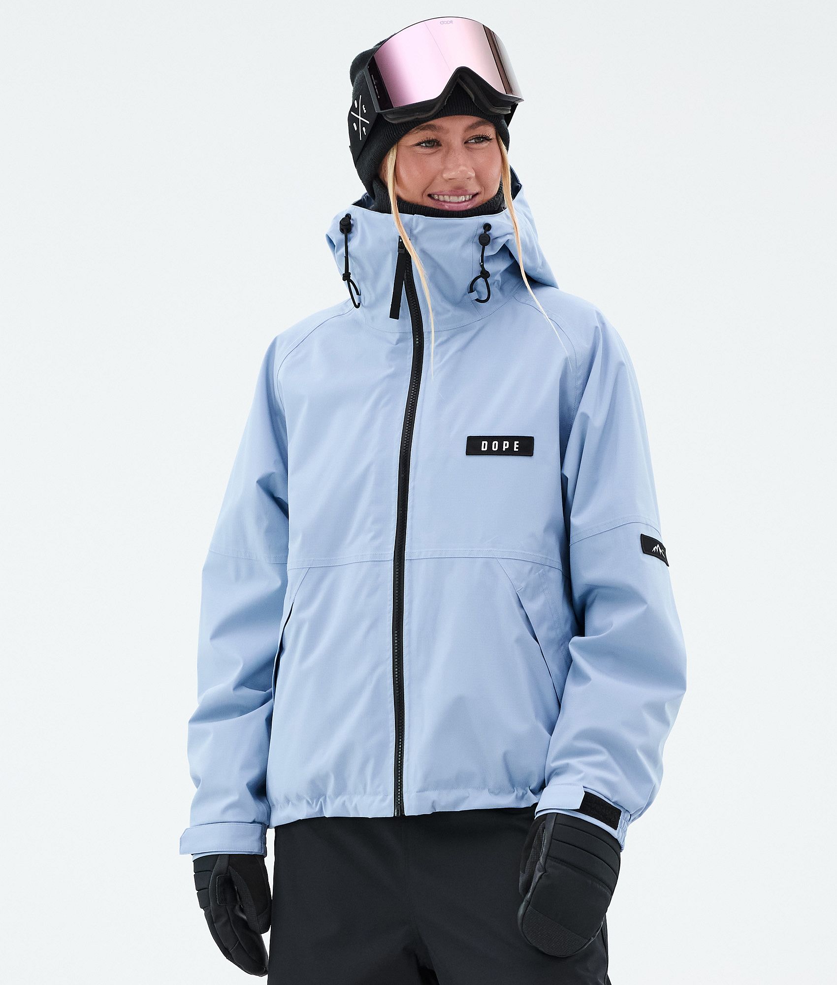 Snowboard Jacket For Women Light Blue
