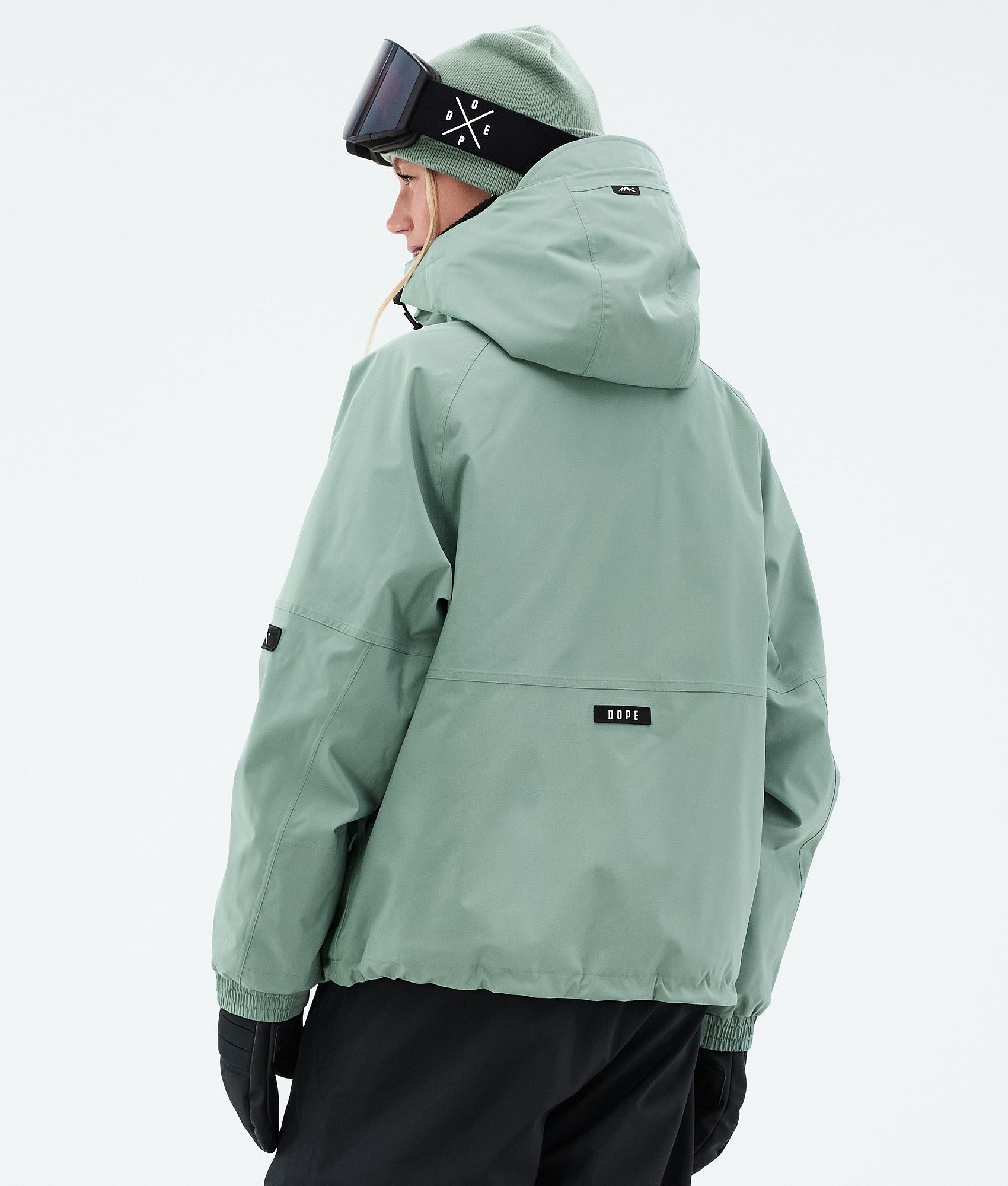 Snowboard Jacket For Women Faded Green