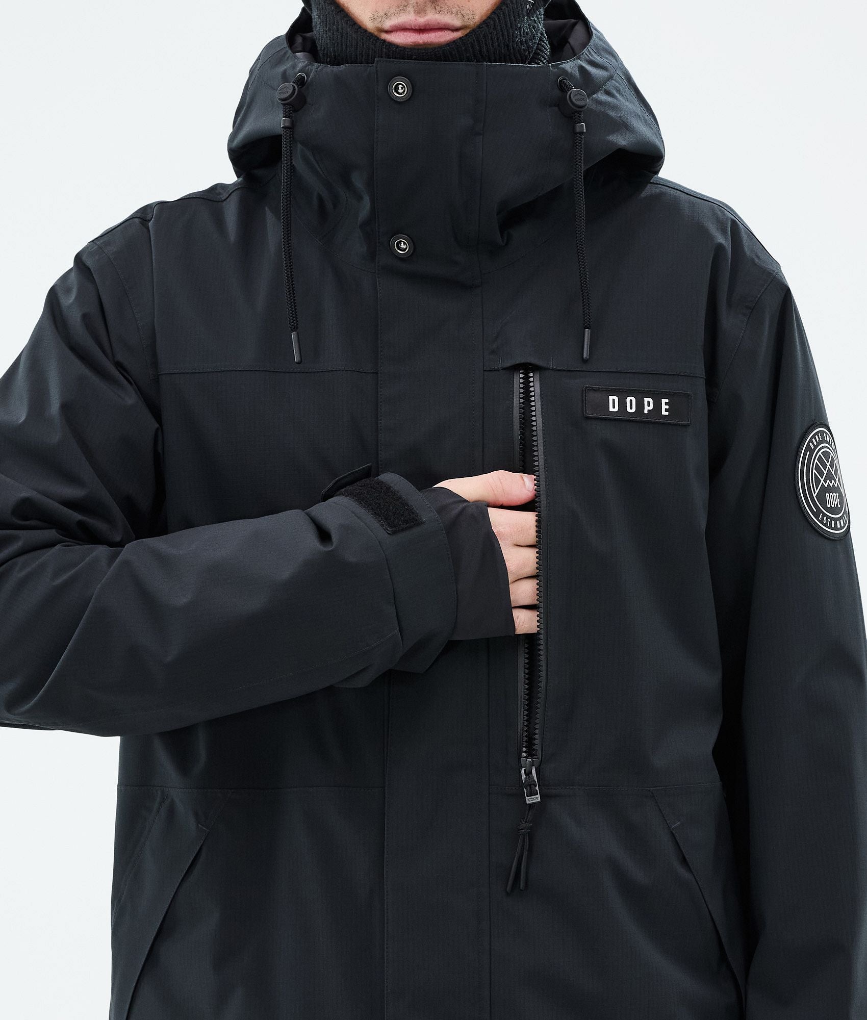 Snowboard Jacket For Men Black