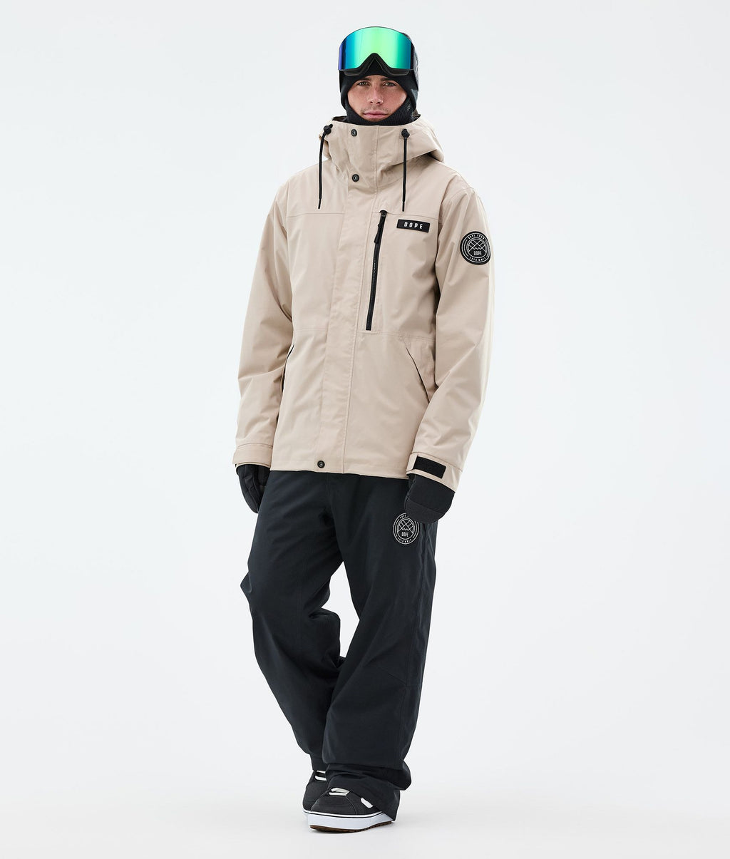 Snowboard Jacket For Men Sand