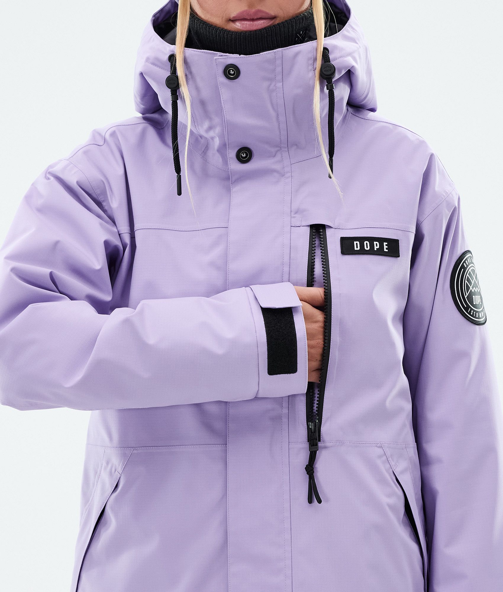 Snowboard Jacket For Women Faded Violet