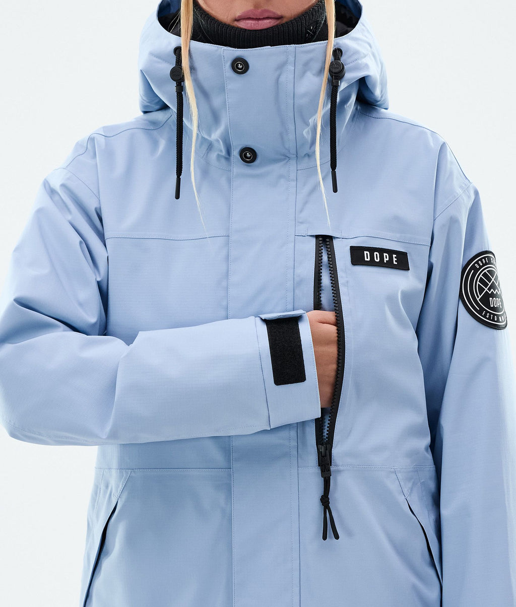 Snowboard Jacket For Women Light Blue