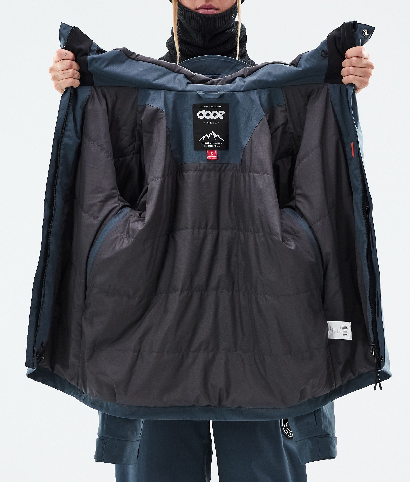 Snowboard Jacket For Women Metal Blue