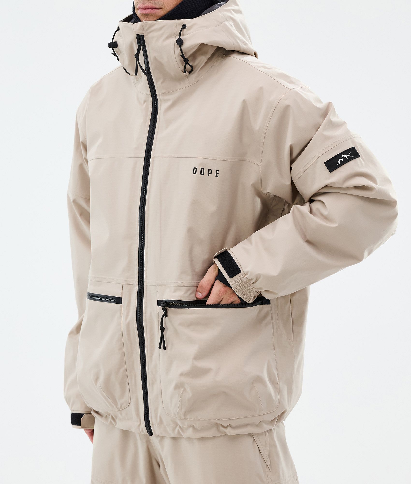 Snowboard Jacket For Men Sand
