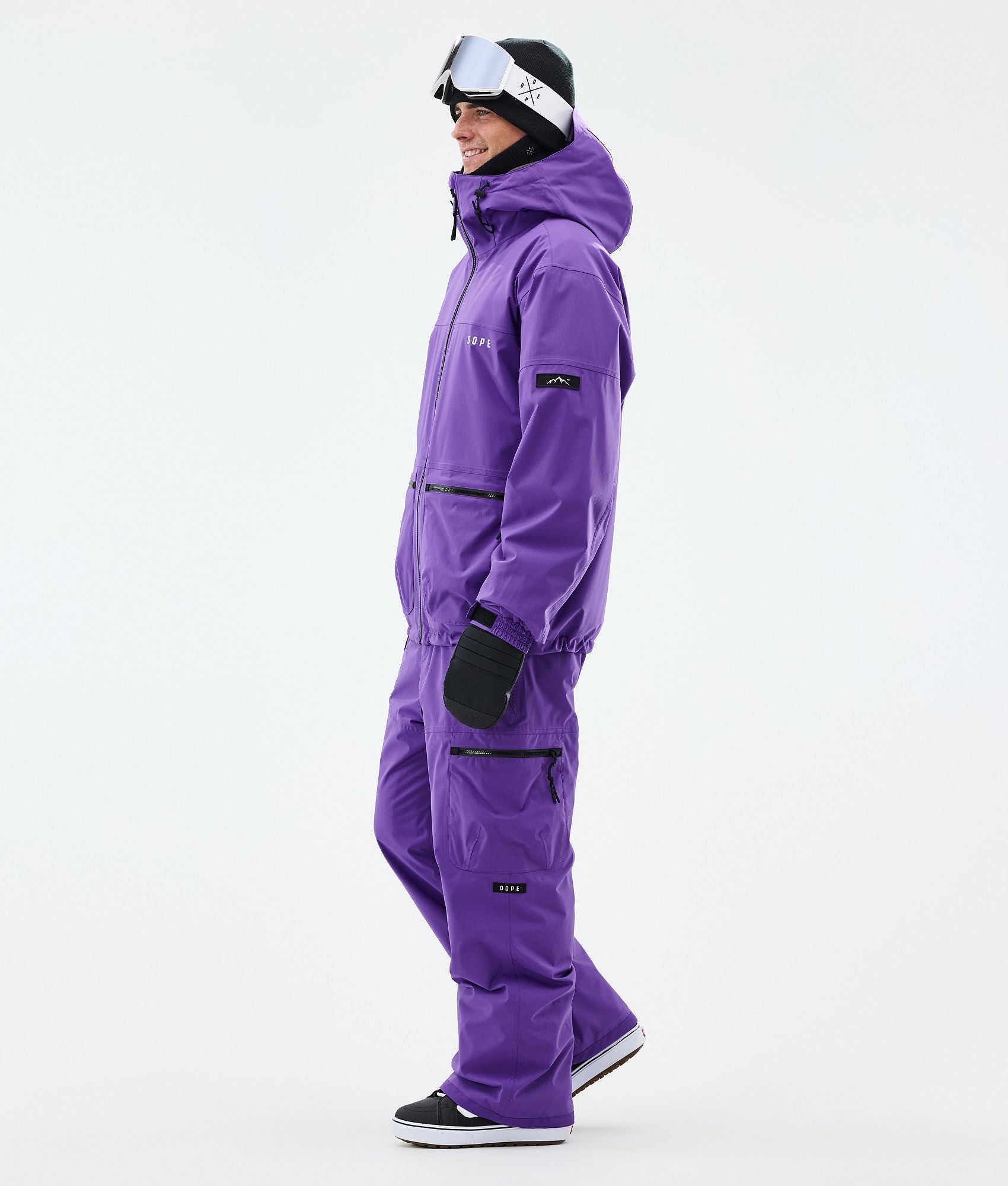 Snowboard Jacket For Men Vivid Purple