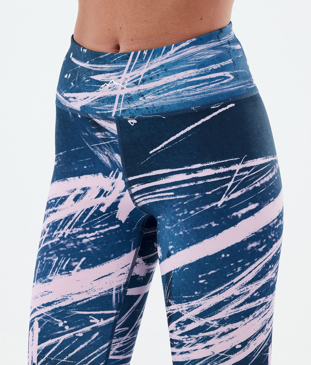 Base Layer Pant For Women 2X-Up Carvings Pink