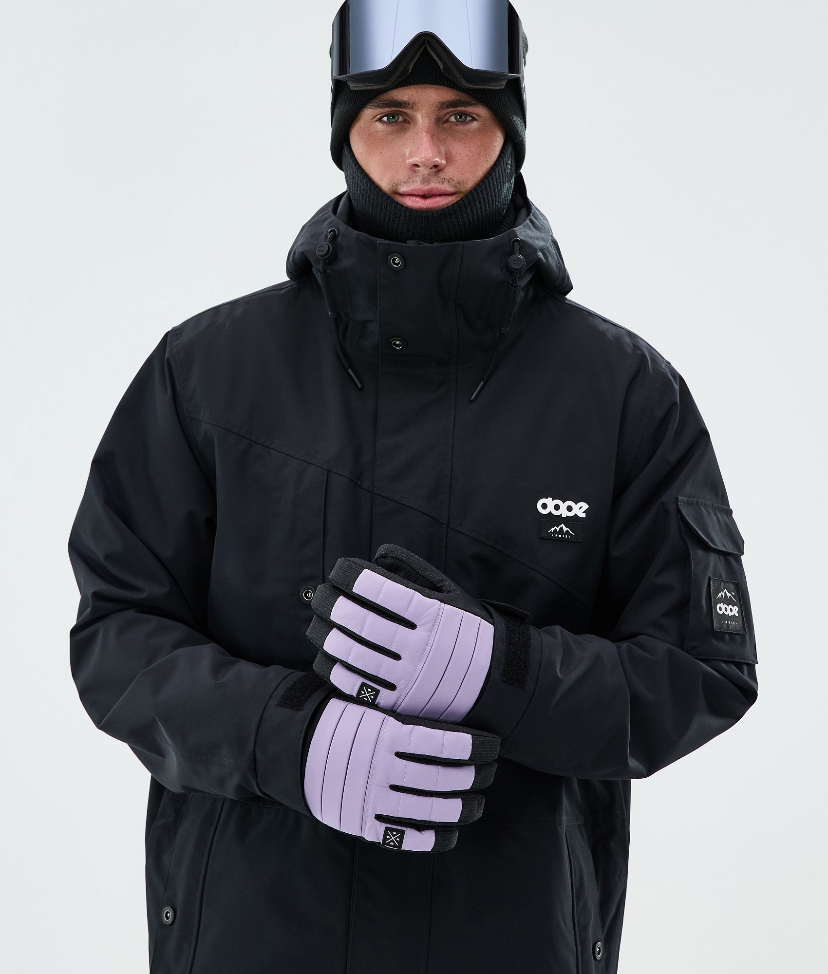 Ski Gloves Faded Violet