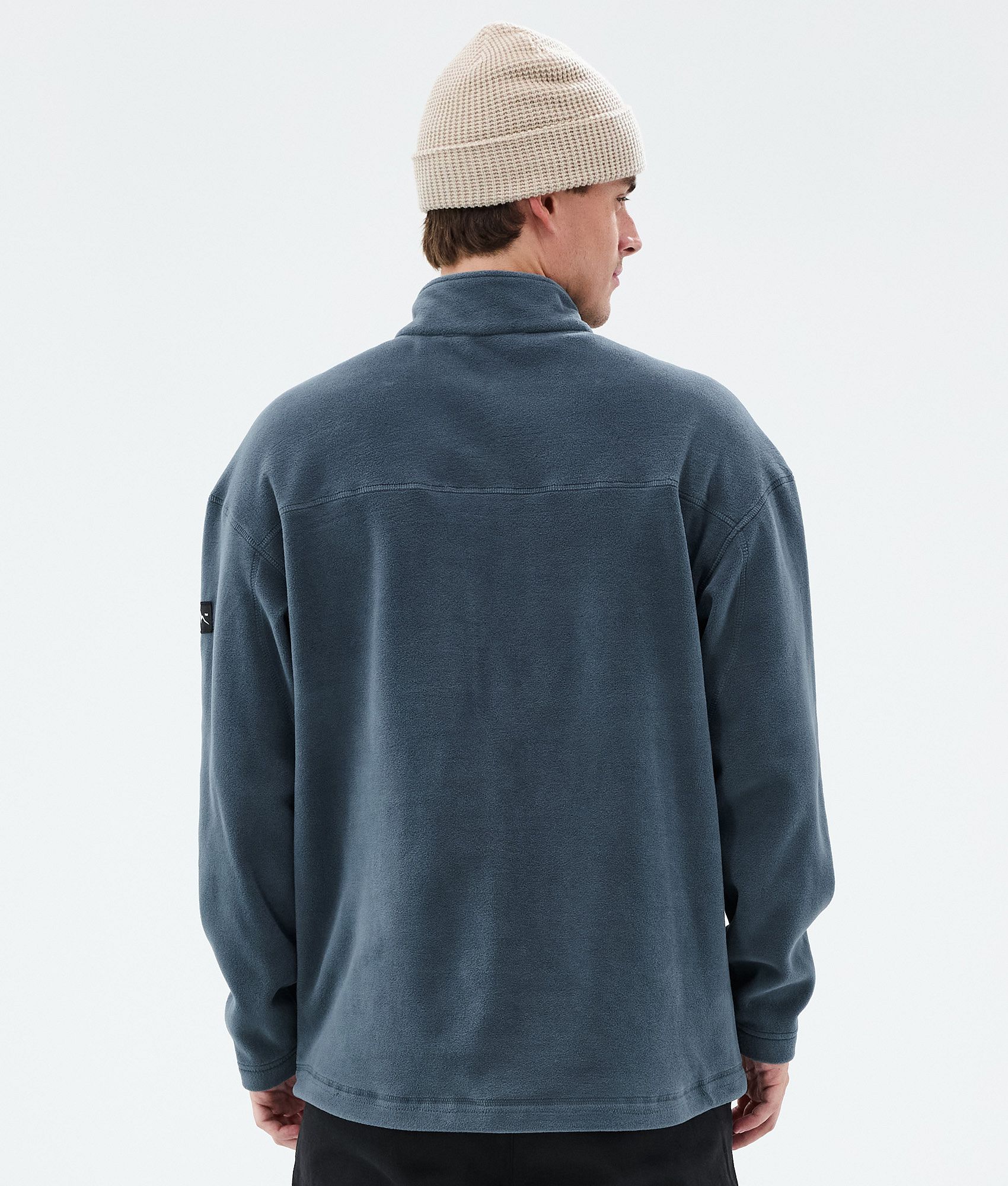 Fleece Sweater For Men Metal Blue