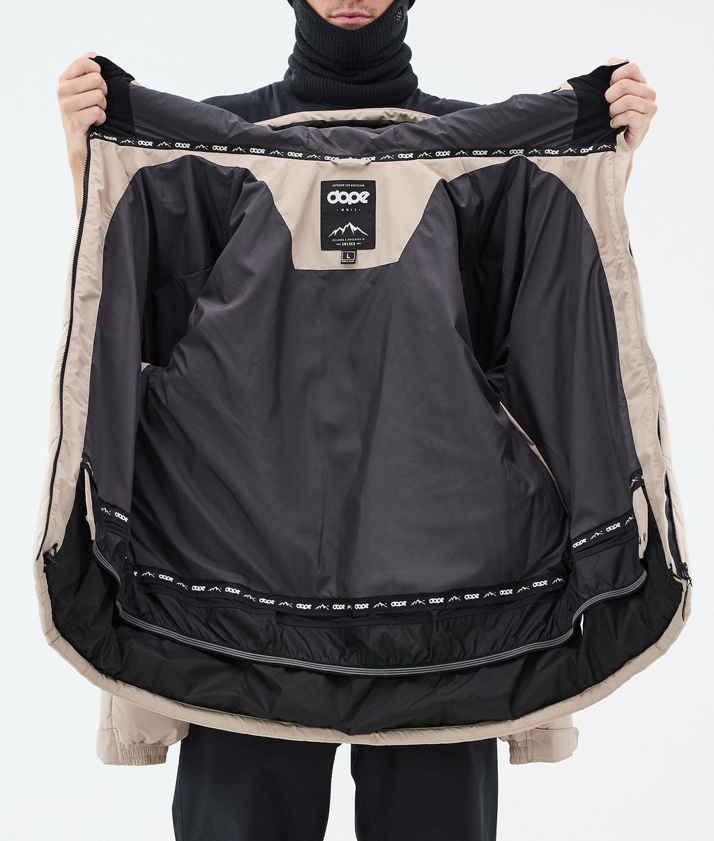 Snowboard Jacket For Men Sand