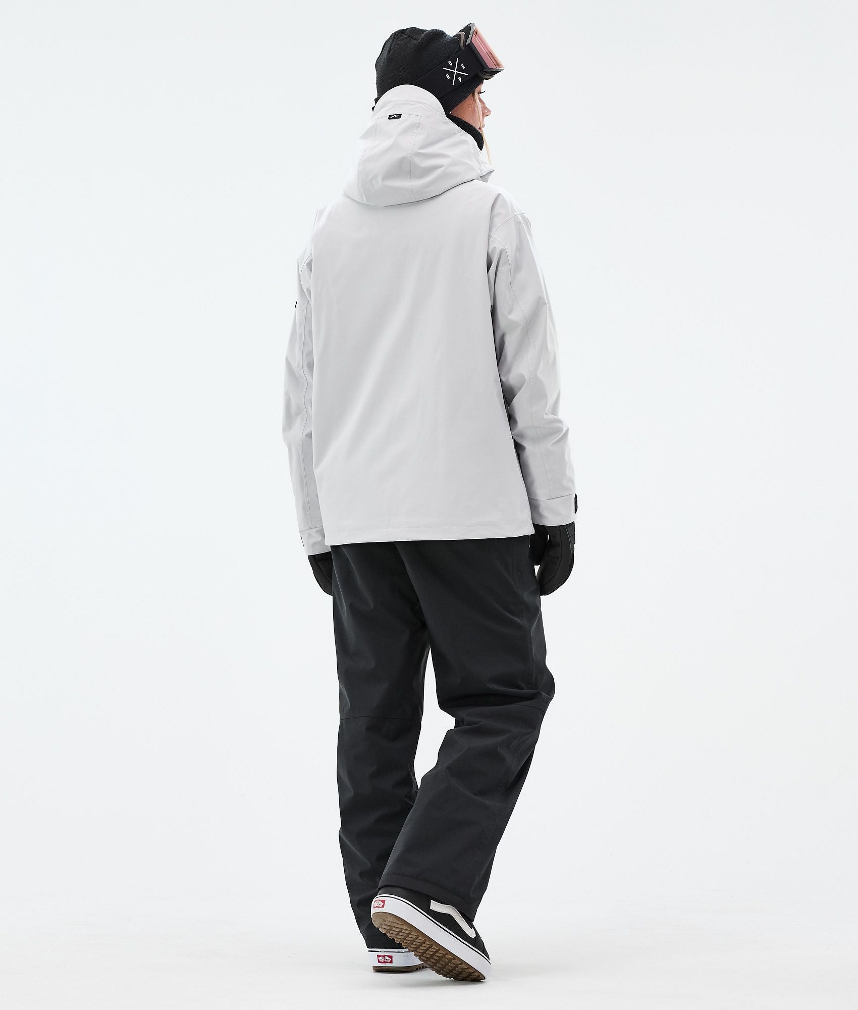 Snowboard Jacket For Women Light Grey